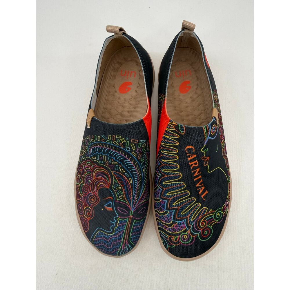 UIN Toledo Have Fun Tonight Slip On Shoes Men’s Size 10 Artsy Comfort Loafers